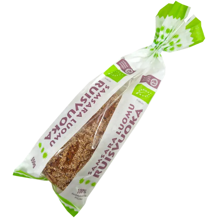 Samsara Luomuruisvuokaleipä 550 g