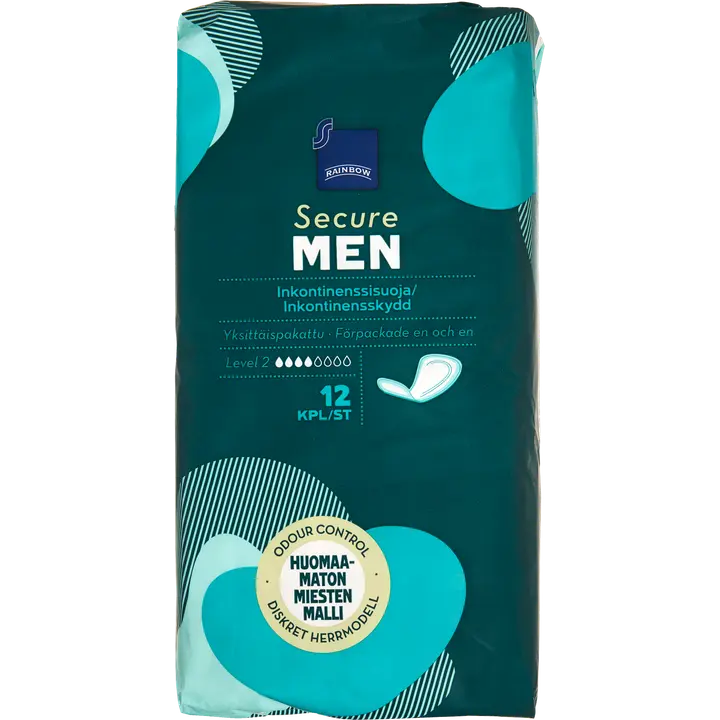 Rainbow inkontinents hügieeniside meestele 12 tk