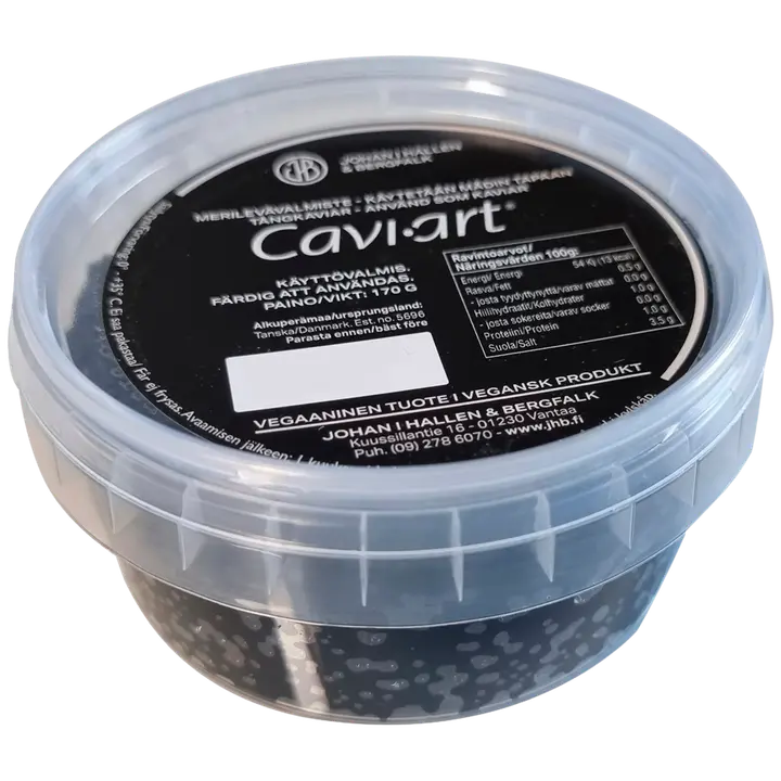 Cavi-Art merilev.musta 170 g. Vegaaninen tuote.