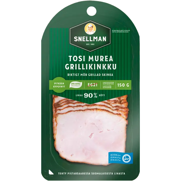 Snellman tosi murea grillikinkku