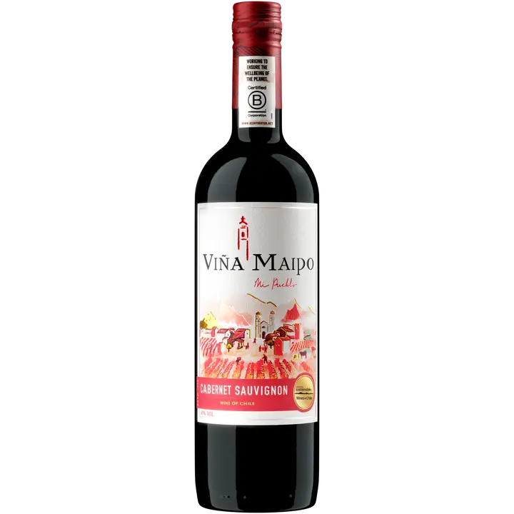 Viña Maipo Cabernet Sauvignon 8 %, 0,75 l punaviini lasipullo