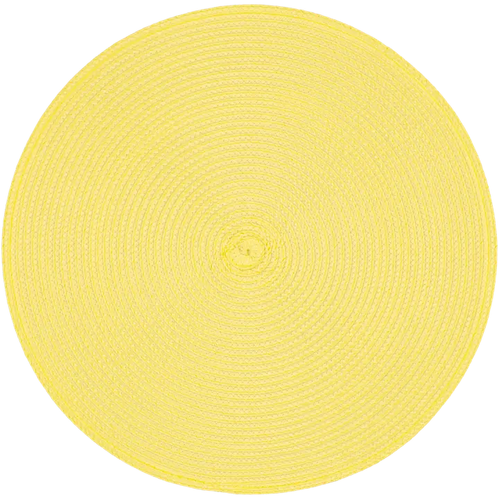 House tabletti pyöreä Solid 38cm Lemon drop