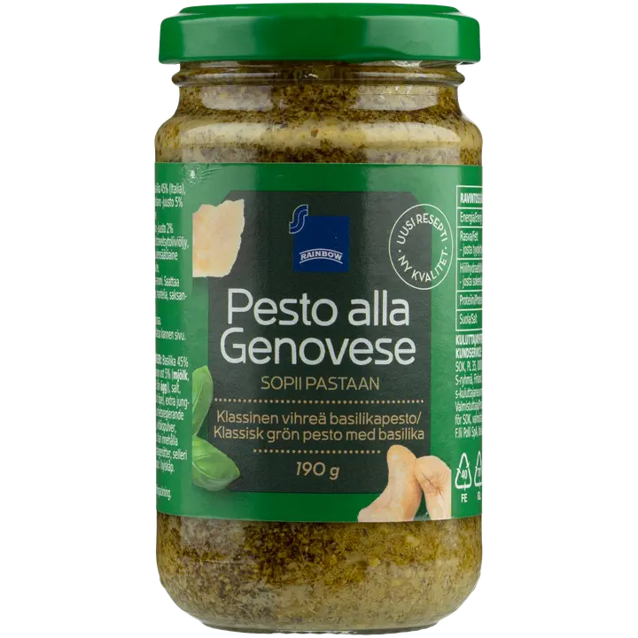 Rainbow Pesto alla Genovese 190g