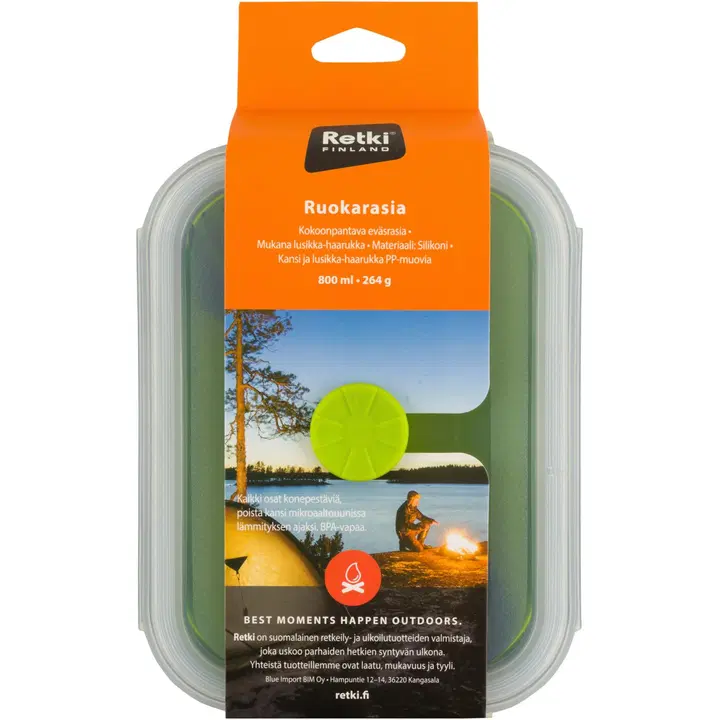 Toidukarp Retki 800 ml, volditav