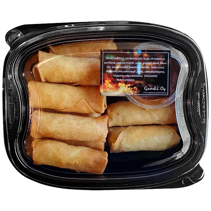 Gaoshi Oy Kasviskevätkääryle – Rapea ja kevyt, maidoton