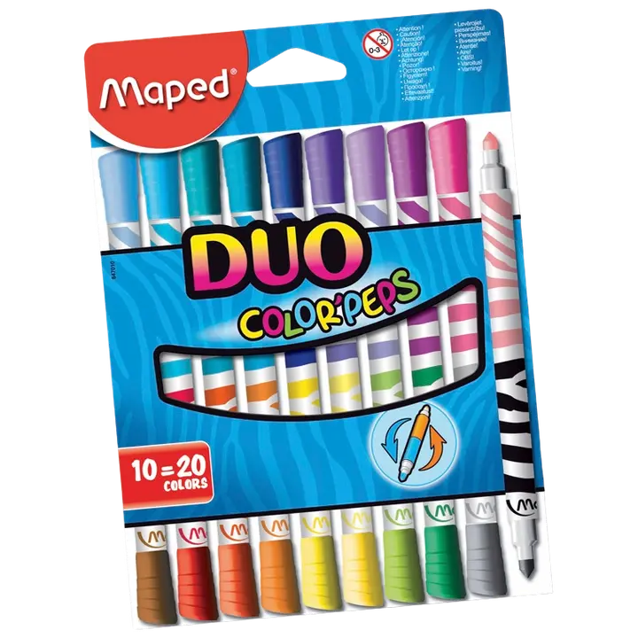 Color peps viltpl. Duo 20 värvi pestav