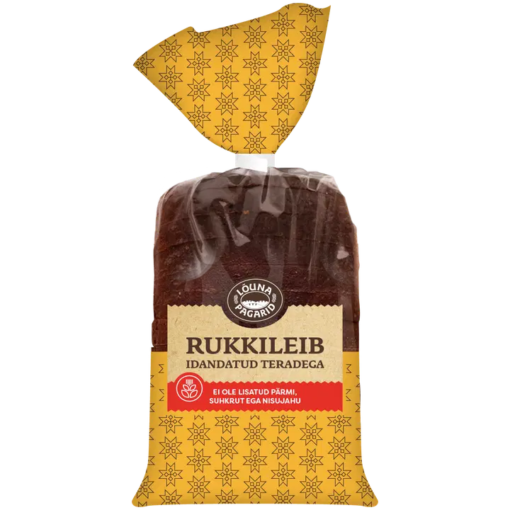Lõuna Pagarid Rukkileib Idandatud Teradega 300 g