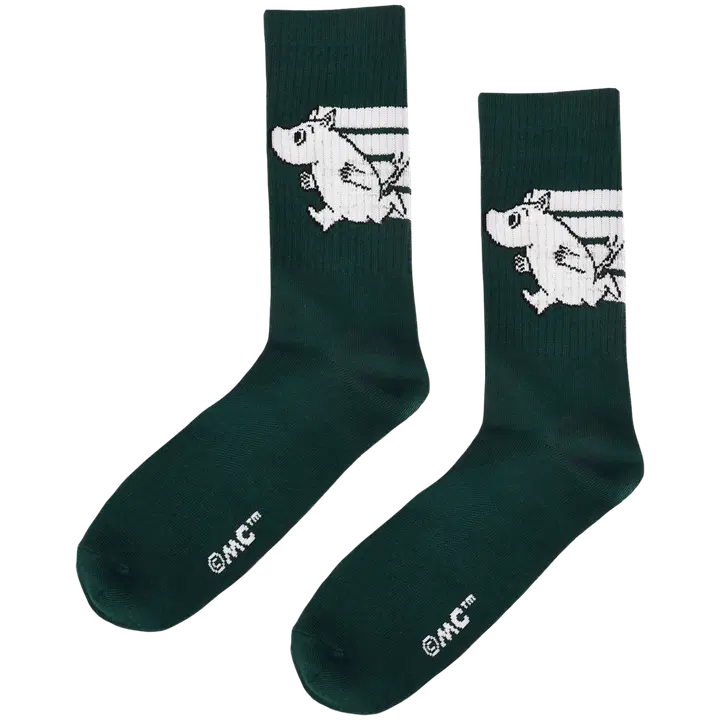 Moomin By Nordicbuddies miesten retrosukat Muumipeikko MOOMIN 80 juhlavuosisukat