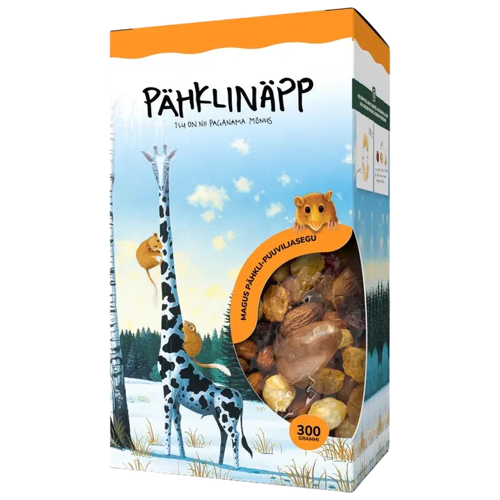 Pähklinäpp magus pähkli-puuviljasegu 300g