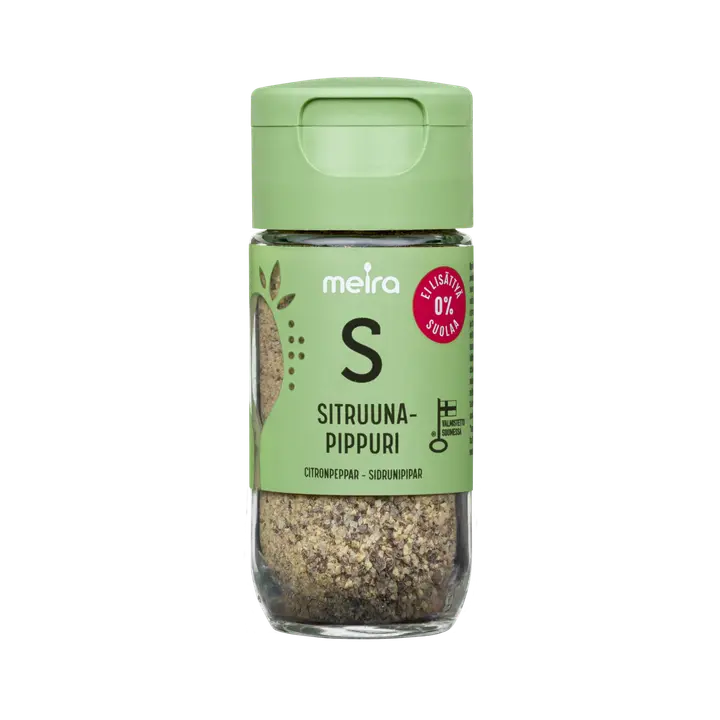 Meira Sitruunapippuri ei lisättyä suolaa 45g