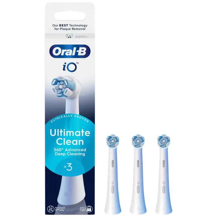 Oral-B iO Ultimate Clean vaihtoharja 3kpl
