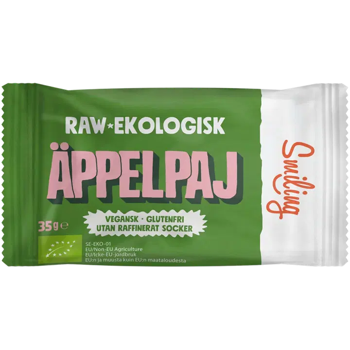 35g Smiling raakakaurapatukka omenapiirakka LUOMU