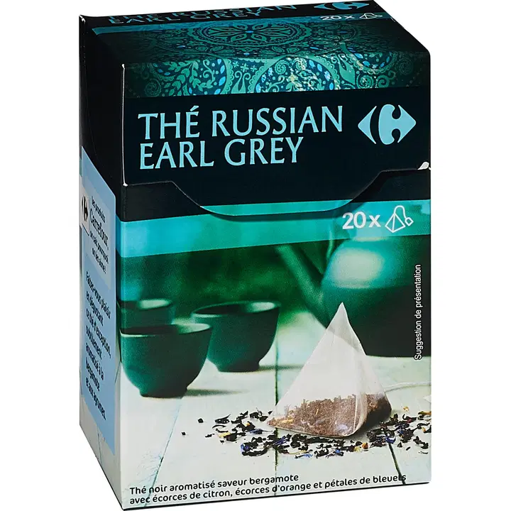 Carrefour Earl Grey tee 20 pss
