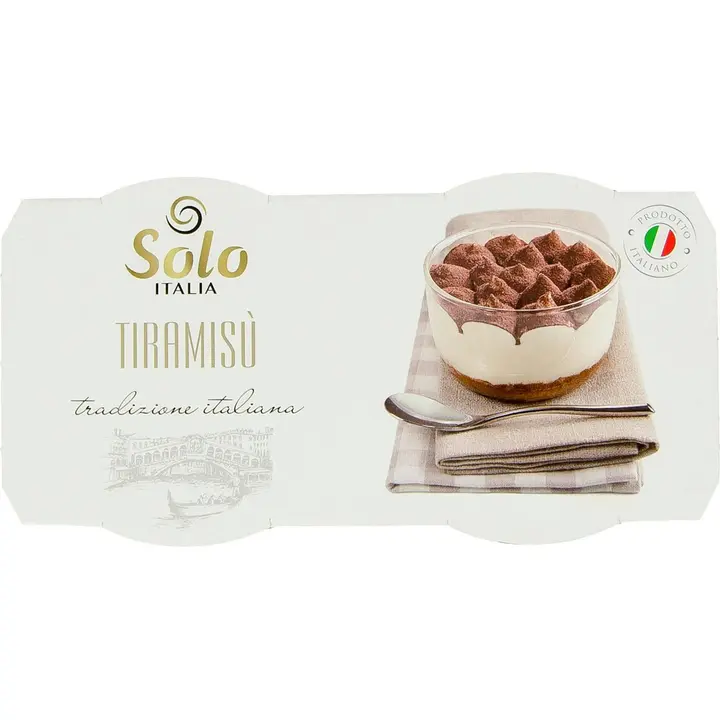 Solo Italia 160g tiramisu jälkiruoka