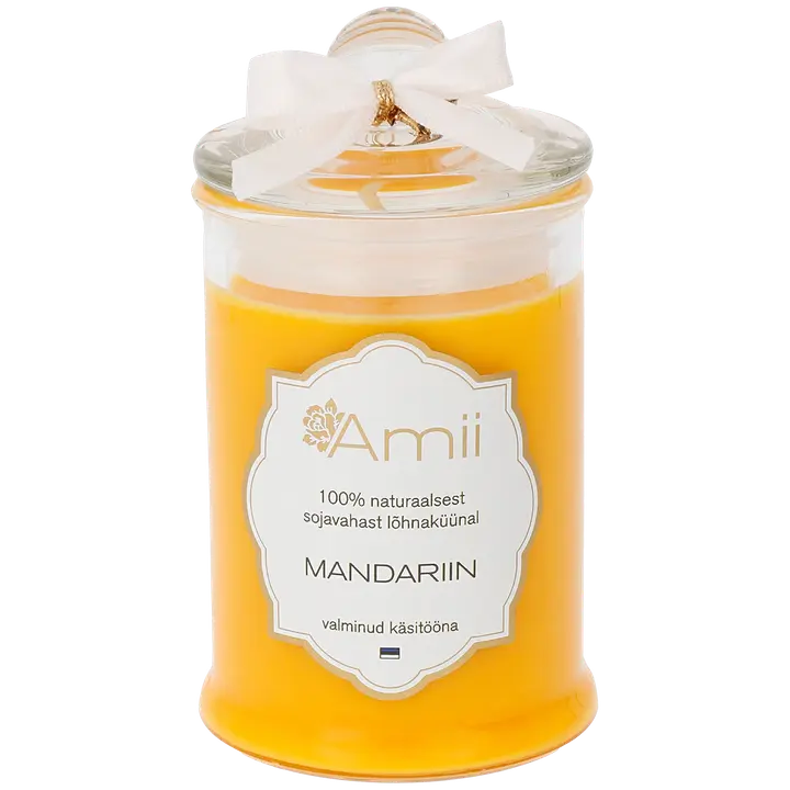 Amii lõhnaküünal mandariin 110g