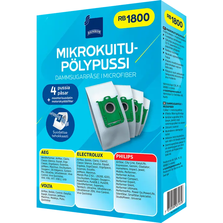 Tolmukott RB1800 4 tk