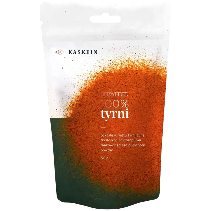 Kaskein Berryfect pakastekuivattu tyrnijauhe 50g