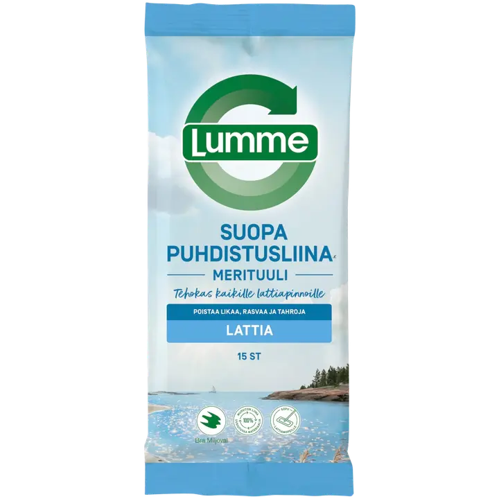 Lumme Merituuli Suopapuhdistusliina Lattia 15kpl