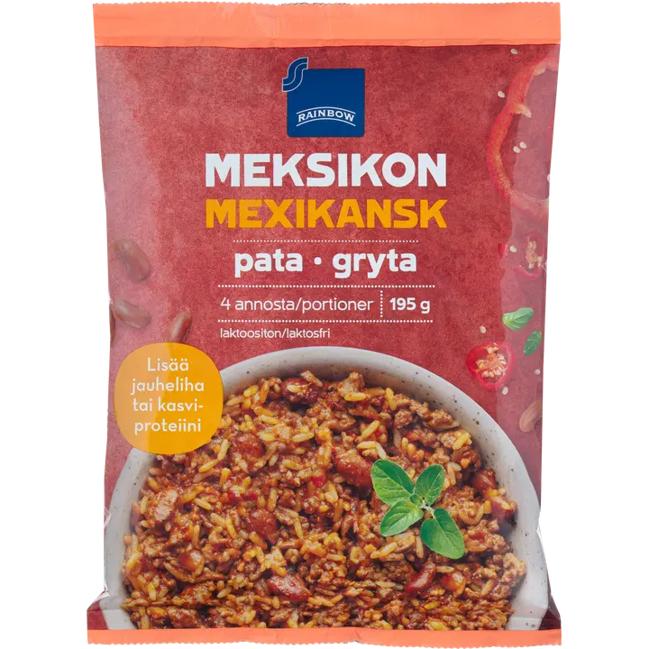 Rainbow Meksikonpata 195g