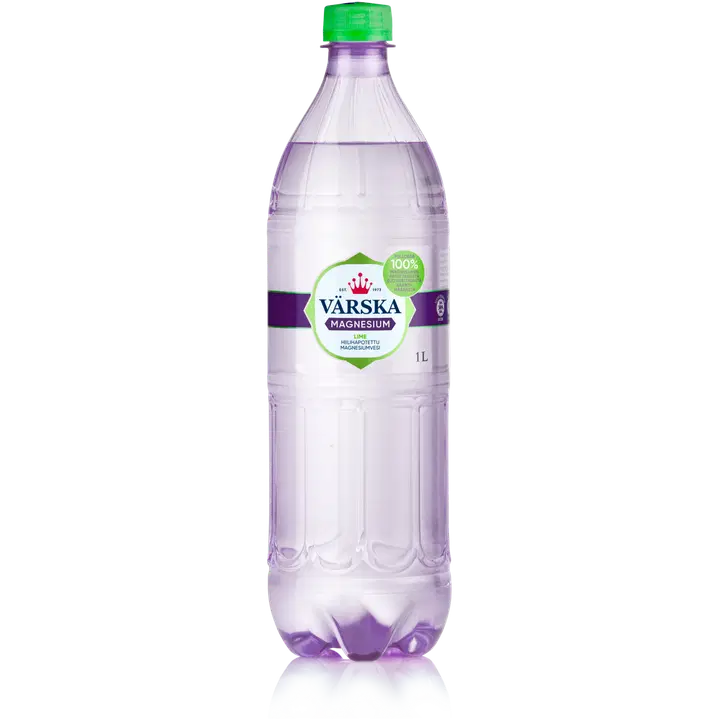 Värska Magnesium Lime kivennäisvesi 1L