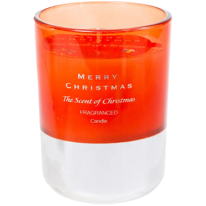 Lõhnaküünal 8x10,5cm oranž