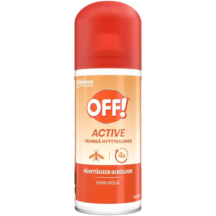 OFF! Active Pehmeä hyttyssuihke 100ml