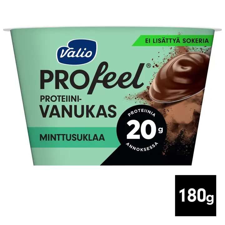 Valio PROfeel® proteiinivanukas 180 g minttusuklaa laktoositon