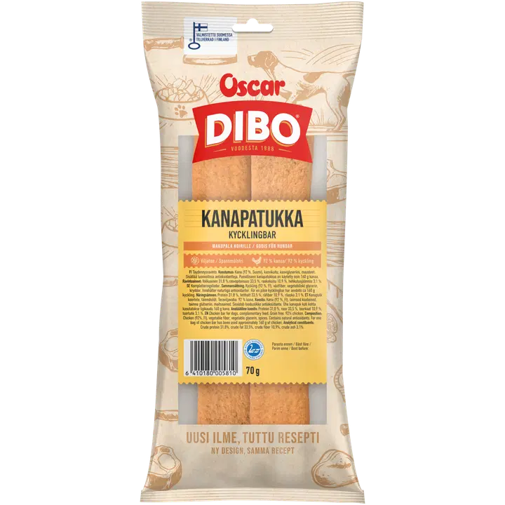 DIBO Kanapatukka 70 g koirille
