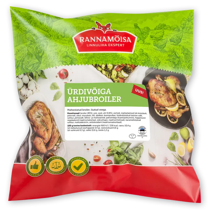Rannamõisa Ürdivõiga Ahjubroiler U 2Kg