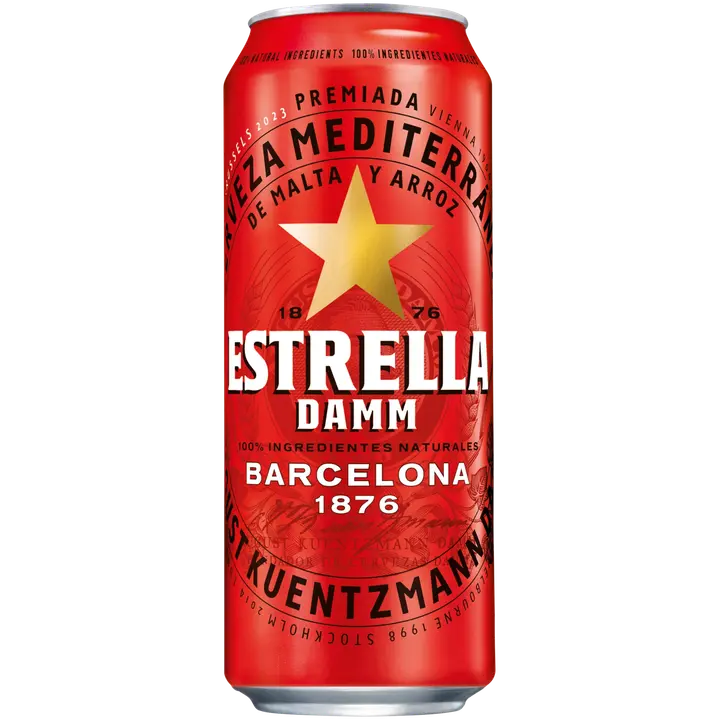 Estrella Damm Barcelona 4,6% 0,5l oluttölkki