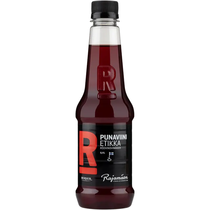 Rajamäen 0,4L Punaviinietikka