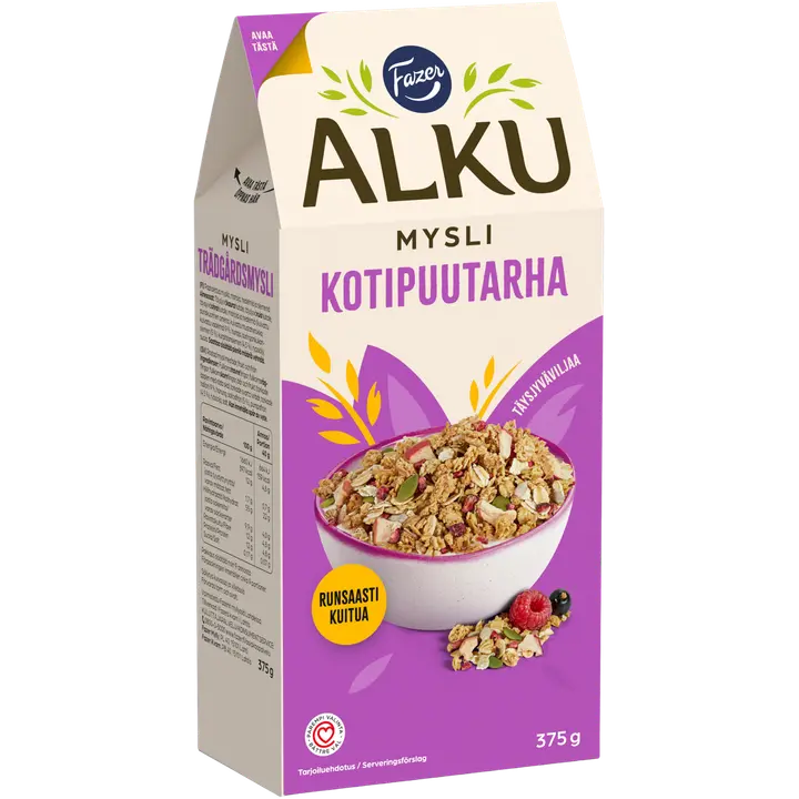 Fazer Alku Kotipuutarhamysli 375 g