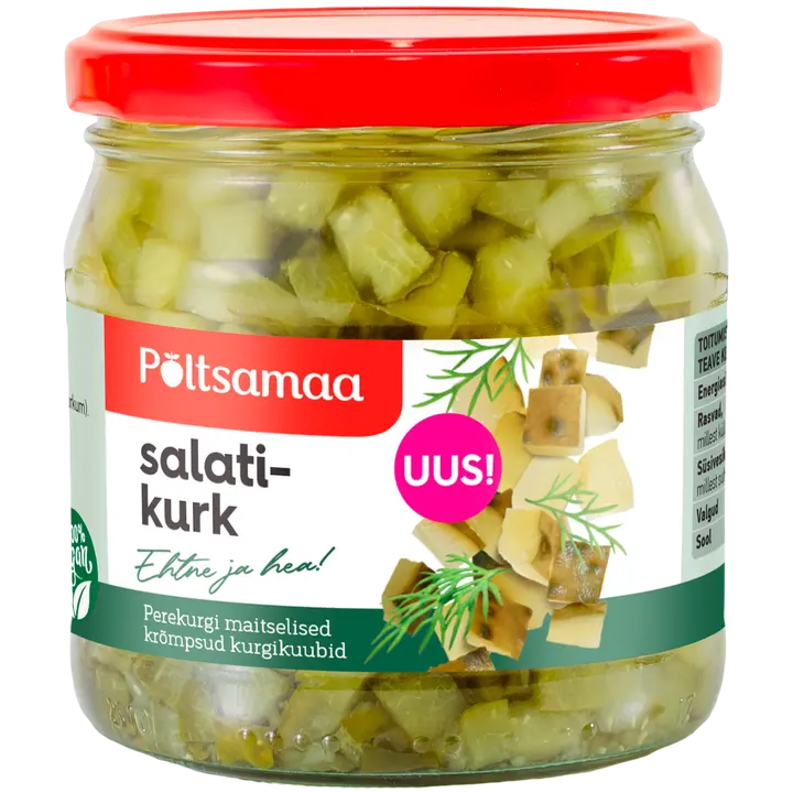 Põltsamaa salatikurk 616/ 380g