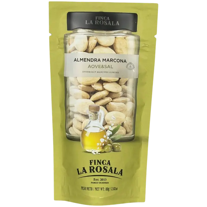 Finca LR neitsytoliiviöljy&suola marcona manteli 80g