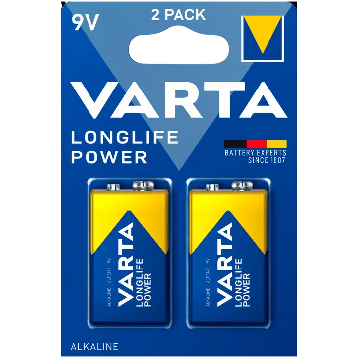 Varta paristo Longlife Power 9V 2-pack