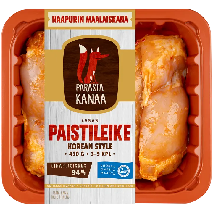 Naapurin Maalaiskanan paistileike, korean style 430g
