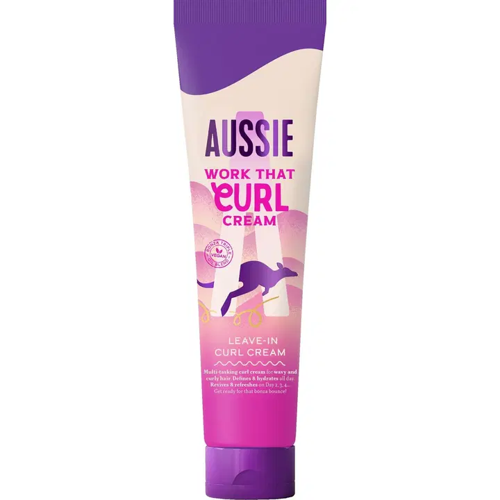 Aussie Leave-in Curl Cream Work That Curl Cream 160ml