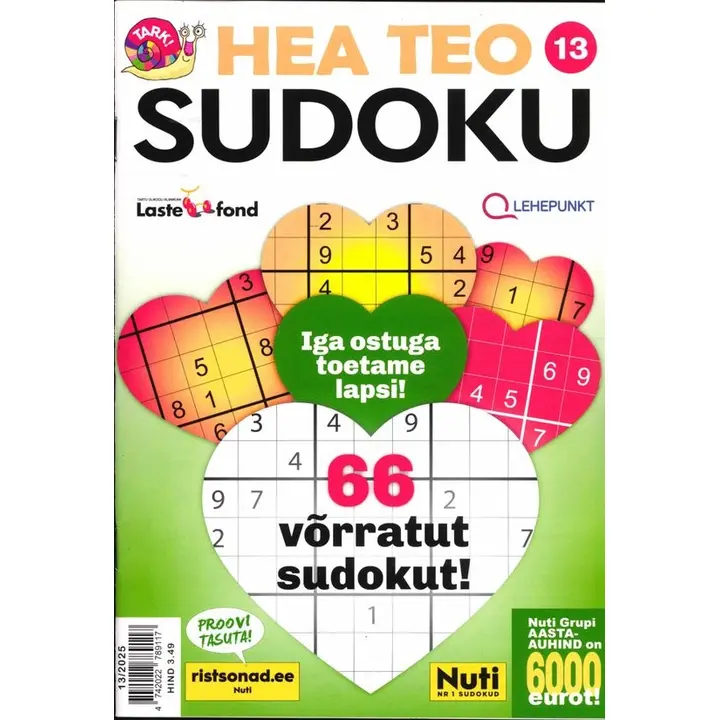 Hea Teo Sudoku