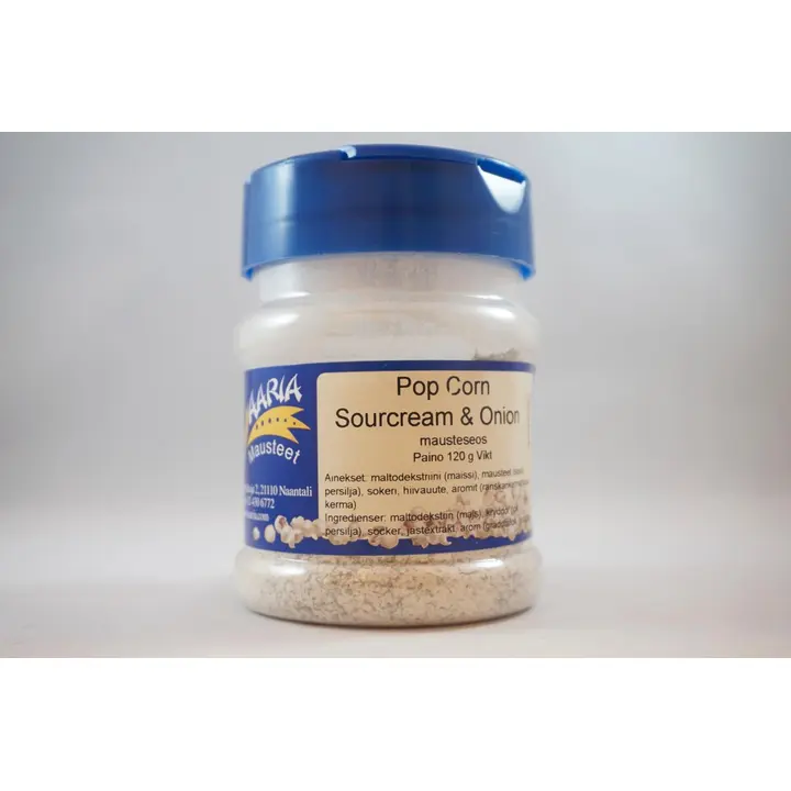 Aaria popkorni maitseaine hapukoore-sibula 110 g