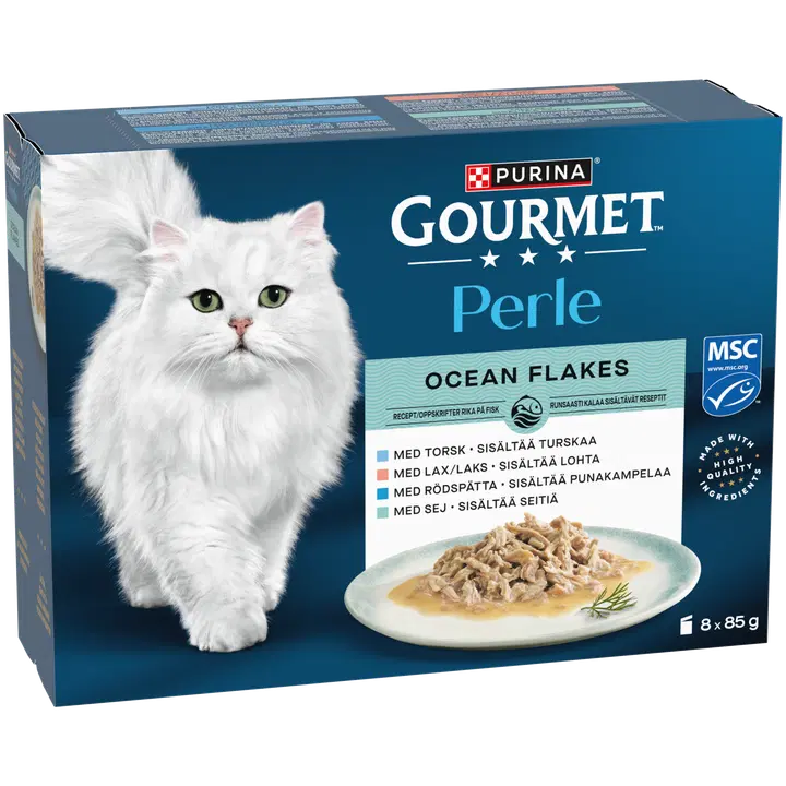 Gourmet ™ Perle Ocean Flakes kastikkeessa