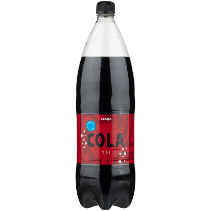 Coop Cola Sokeriton virvoitusjuoma 1,5 l kmp