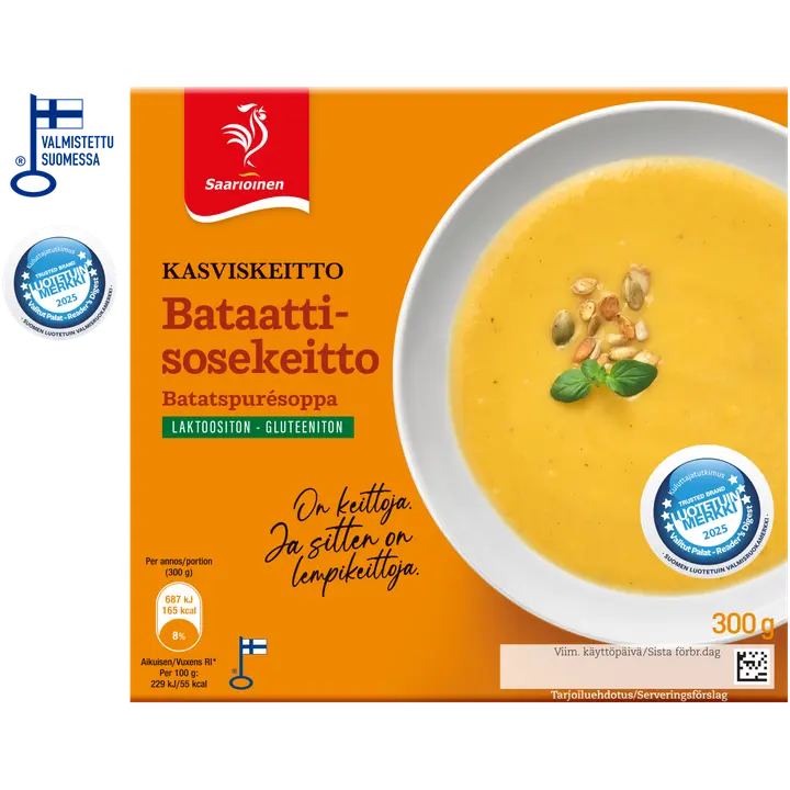 Saarioinen Bataattisosekeitto 300g