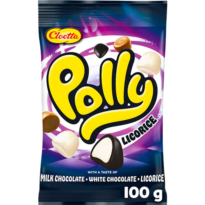 Cloetta Polly Licorice makeissekoitus 100g