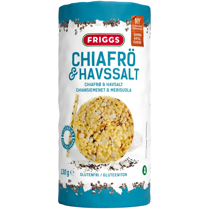 Friggs maisigaletid chia-seemnete ja meresoolaga, 130 g