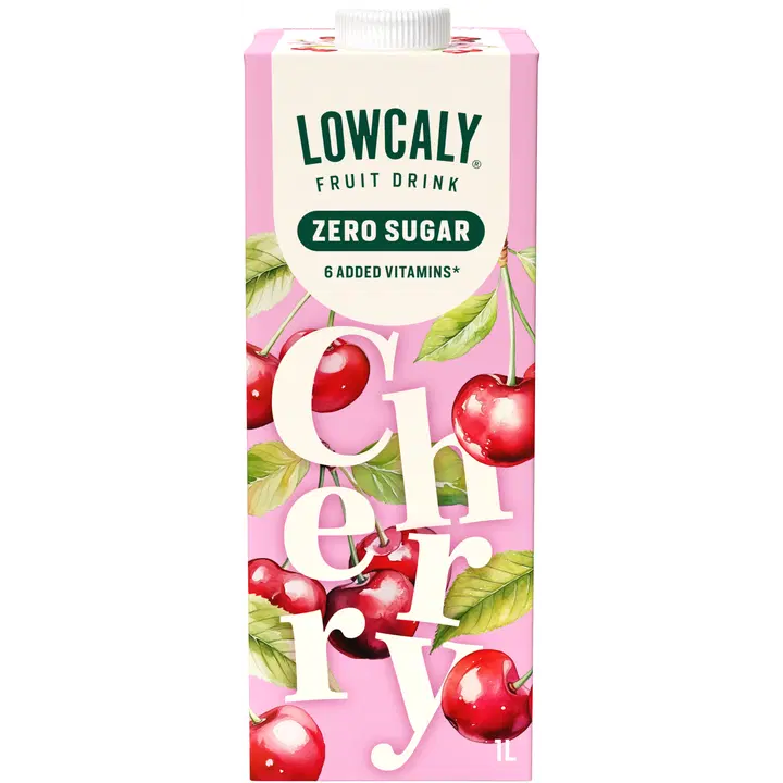 Lowcaly Cherry hedelmämehujuoma 1L