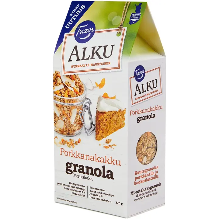 Fazer Alku Porkkanakakkugranola 375 g