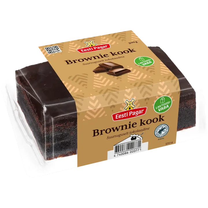 Eesti Pagar Brownie Kook Laktoosivaba 300 g