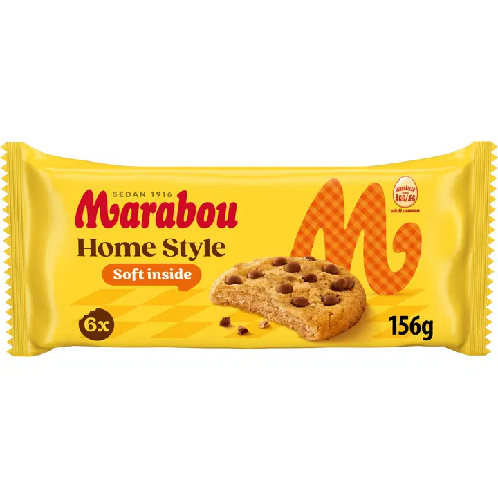 Marabou Homestyle Soft inside cookies 156g