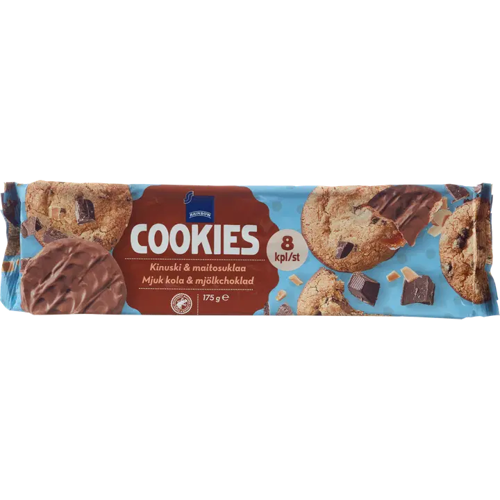Rainbow Cookies kinuski-maitosuklaapikkuleipä 175 g