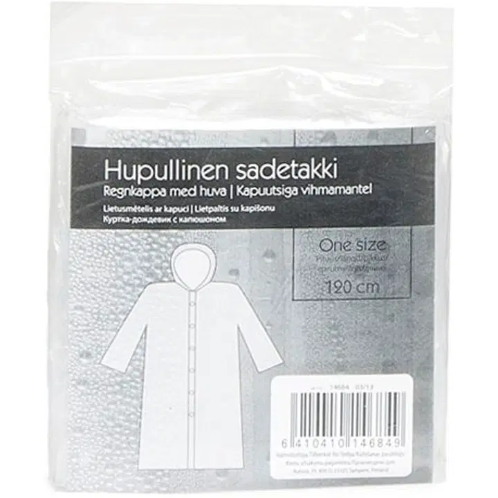 Acces Sadetakki hupulla 1 koko